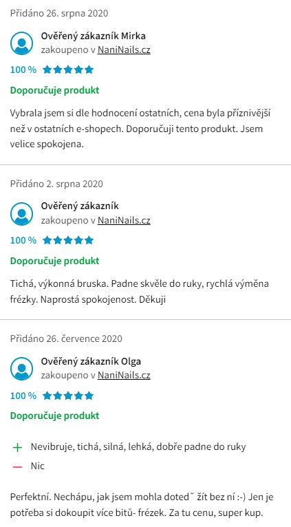 Recenze a zkušenosti s bruskou na nehty JSDA Power JD200