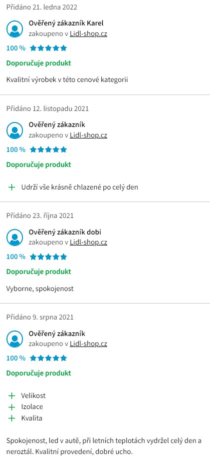 Recenze a zkušenosti s autolednicí Campingaz Icetime Plus