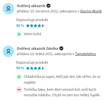 Recenze a zkušenosti s retro lednicí Gorenje NRK6202CLI