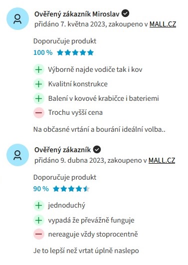 Recenze a zkušenosti s detektorem kovů Bosch Truvo 0603681221