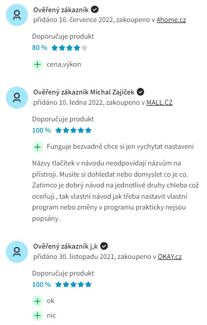 Recenze a zkušenosti s domácí pekárnou Guzzanti GZ 635
