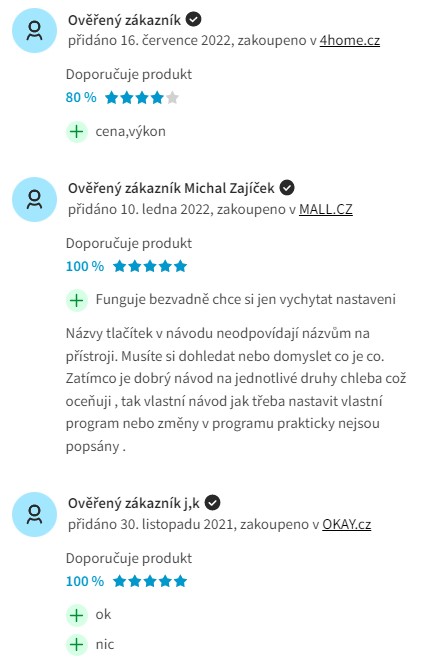 Recenze a zkušenosti s domácí pekárnou Guzzanti GZ 635