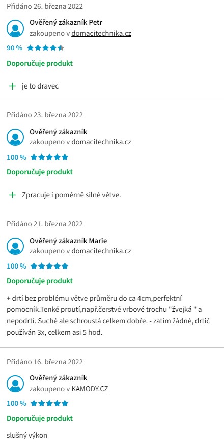 Recenze a zkušenosti s drtičem větví Riwall PRO RES 3044 B