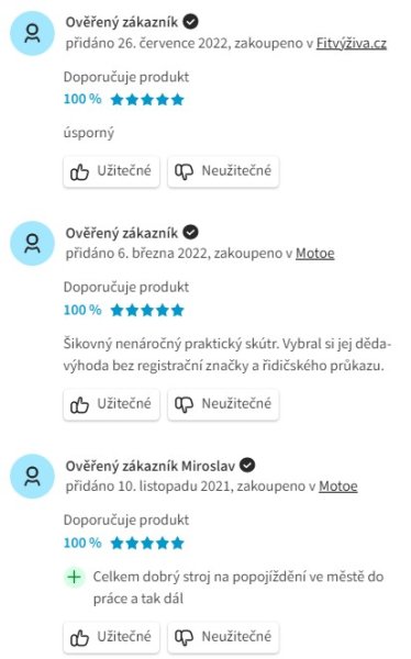 Recenze a zkušenosti s elektrickým skútrem Racceway E-Moped