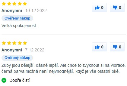 Recenze a zkušenosti se sonickým zubním kartáčkem TrueLife SonicBrush K150 UV