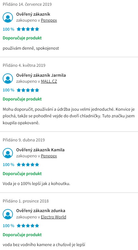 Recenze a zkušenosti s filtrační konvicí Brita Aluna Cool