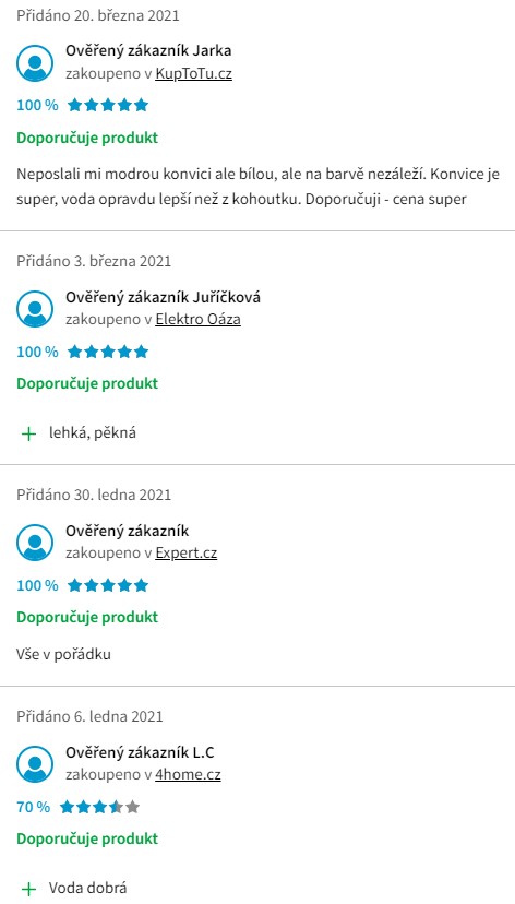 Recenze a zkušenosti s filtrační konvicí BWT Vida