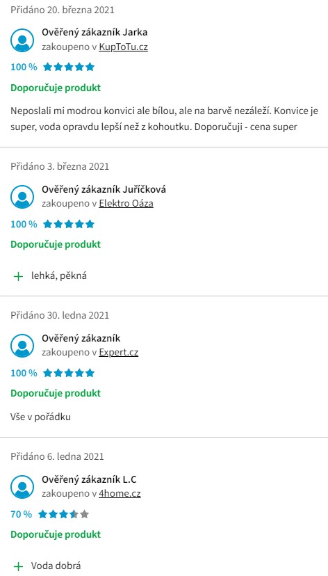 Recenze a zkušenosti s filtrační konvicí BWT Vida