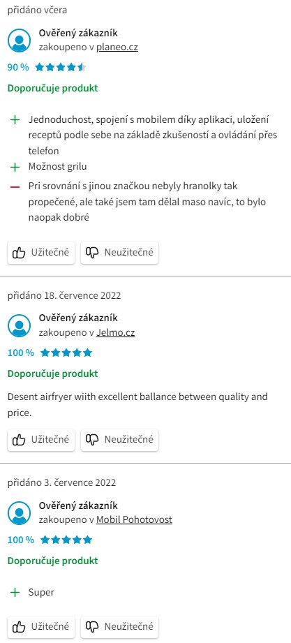 Recenze a zkušenosti s fritézou Xiaomi Mi Smart Air Fryer