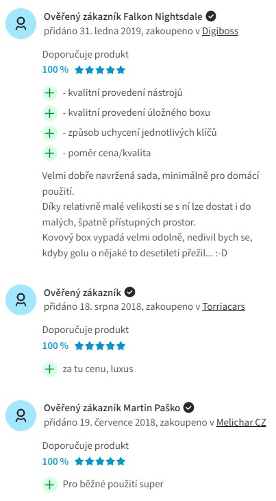 Recenze a zkušenosti s gola sadou Extol Premium 8818360