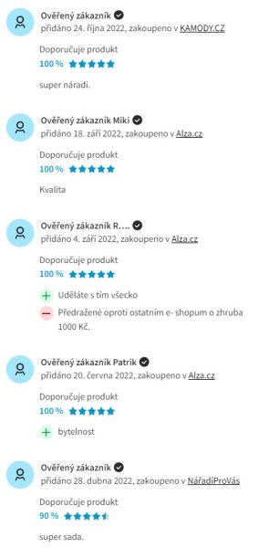 Recenze a zkušenosti s gola sadou Makita E-10883