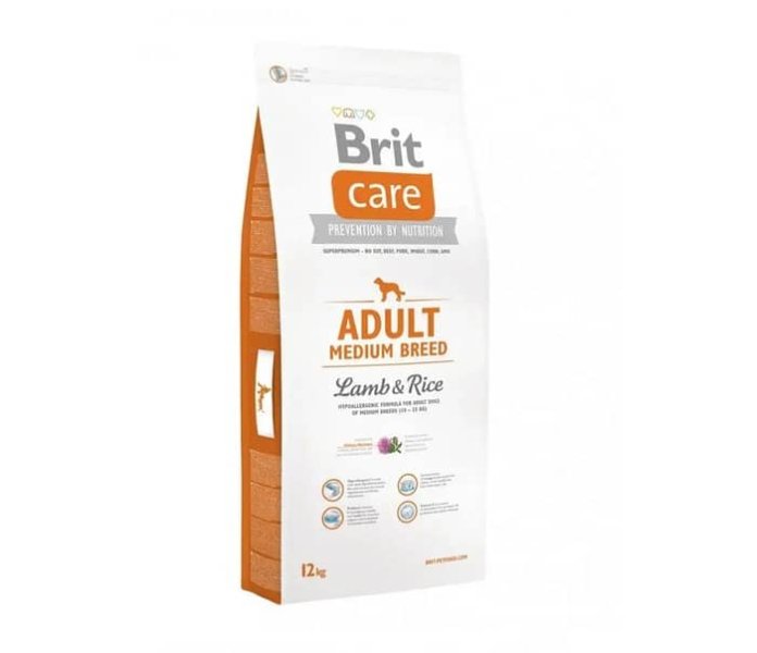 Brit Care Adult Medium Breed Lamb & Rice recenze