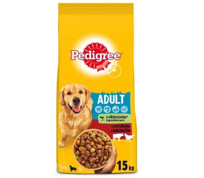 Pedigree Adult hovädzie & hydina recenze