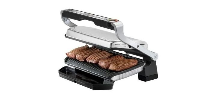 Grilování na elektrickém grilu Tefal Optigrill + XL GC722D34