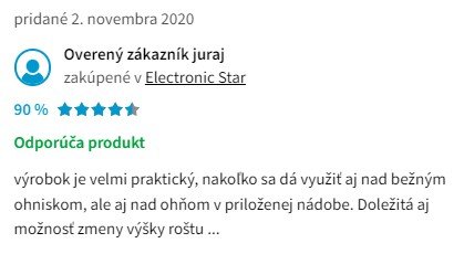 Recenze a zkušenosti s otočným grilem Blumfeldt Arco Trino