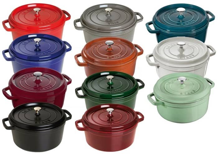 Staub Cocotte barvy