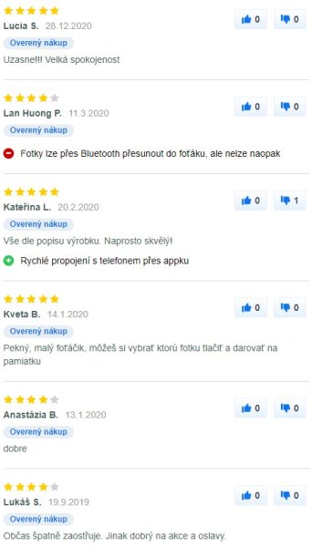 Recenze a zkušenosti s instantním fotoaparátem Fujifilm Instax LiPlay na Mall