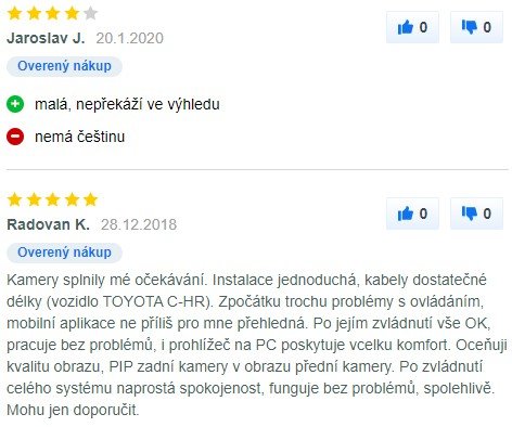 Recenze a zkušenosti s kamerou do auta DOD RC500S