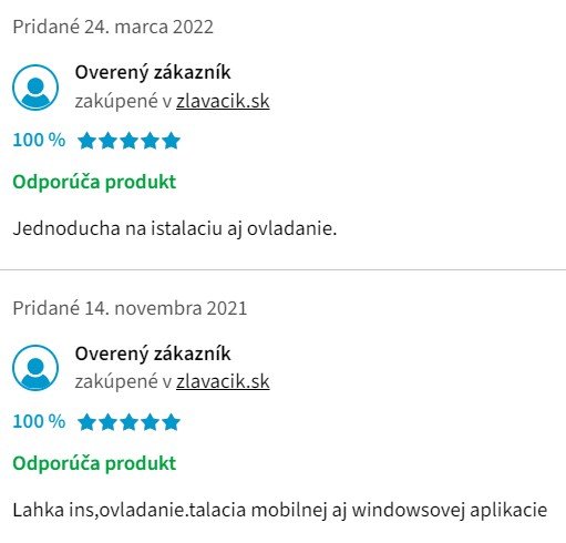 Recenze a zkušenosti s kamerou na dům Dahua Imou IPC-S42FP