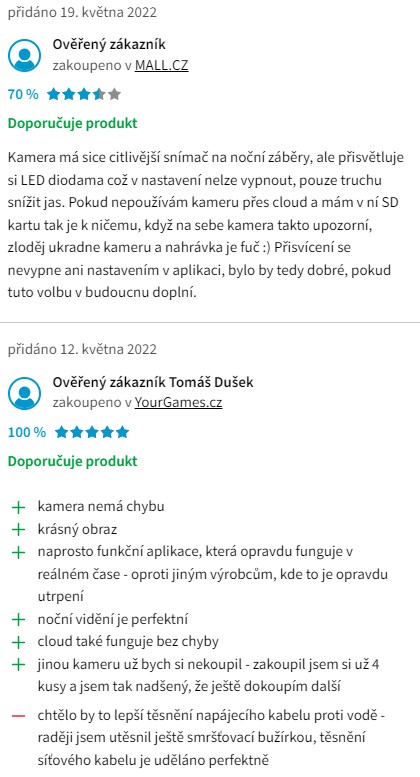 Recenze a zkušenosti s kamerou na dům TP-Link Tapo C320WS