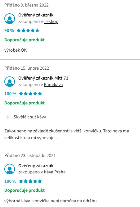 Recenze a zkušenosti s moka kávovarem Bialetti Moka Express 3