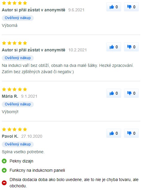 Recenze a zkušenosti s moka kávovarem Pezzetti Steelexpress 4 na Mall