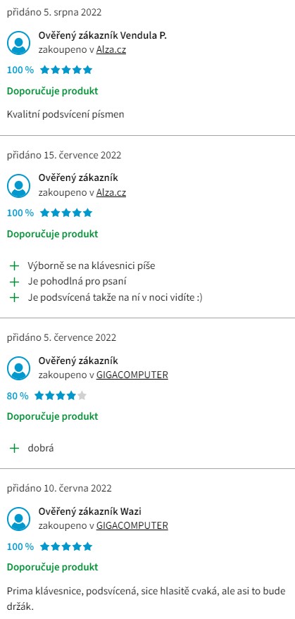 Recenze a zkušenosti s klávesnicí Connect IT Premium CI-45