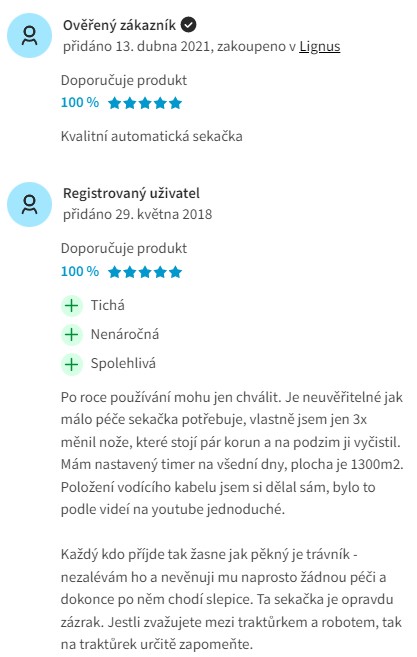 Recenze a zkušenosti se sekačkou Husqvarna Automower 420