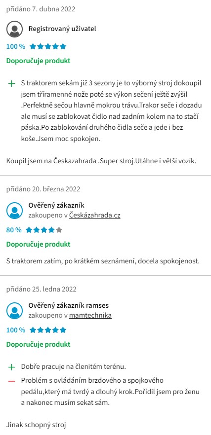 Recenze a zkušenosti se zahradním traktorem Riwall PRO RLT 92 T