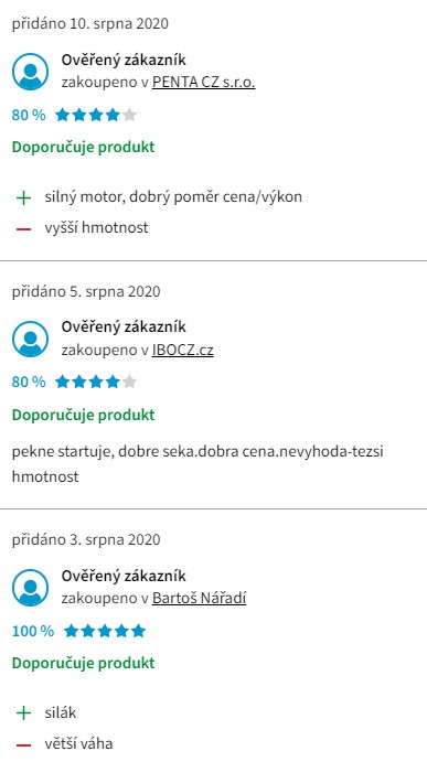 Recenze a zkušenosti s křovinořezem Stiga SBC 252 D