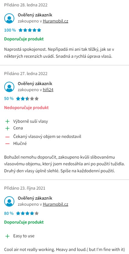 Recenze a zkušenosti s kulmofénem Revlon RVDR5222E