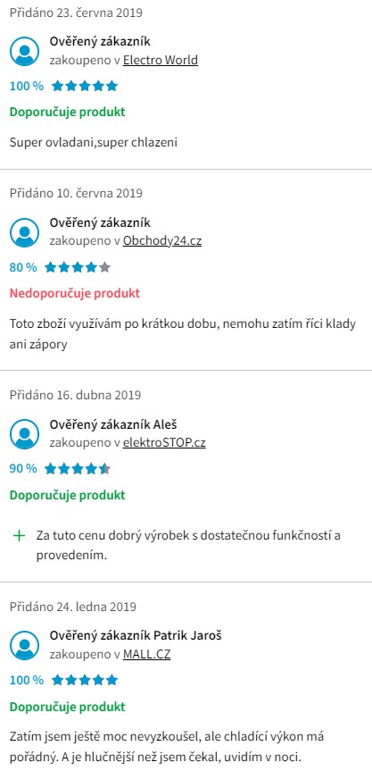 Recenze a zkušenosti s mobilní klimatizací Electrolux EXP26U338CW