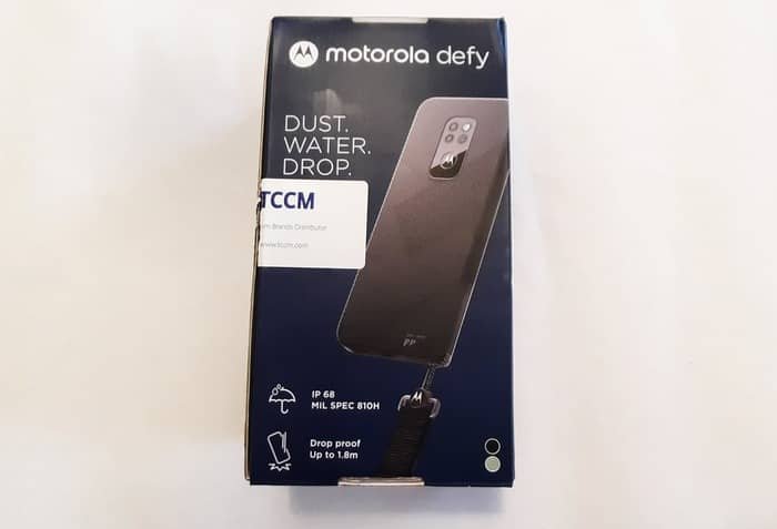 Motorola Defy balení