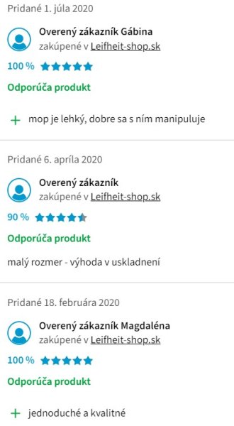 Recenzie a skúsenosti s mopom Leifheit Pico Spray