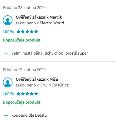 Recenze a zkušenosti s napěňovačem mléka Orava MF-401