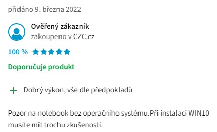 Recenze a zkušenosti s notebookem Asus FX706HCB-HX147