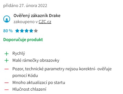 Recenze a zkušenosti s notebookem Dell Vostro 15 5510