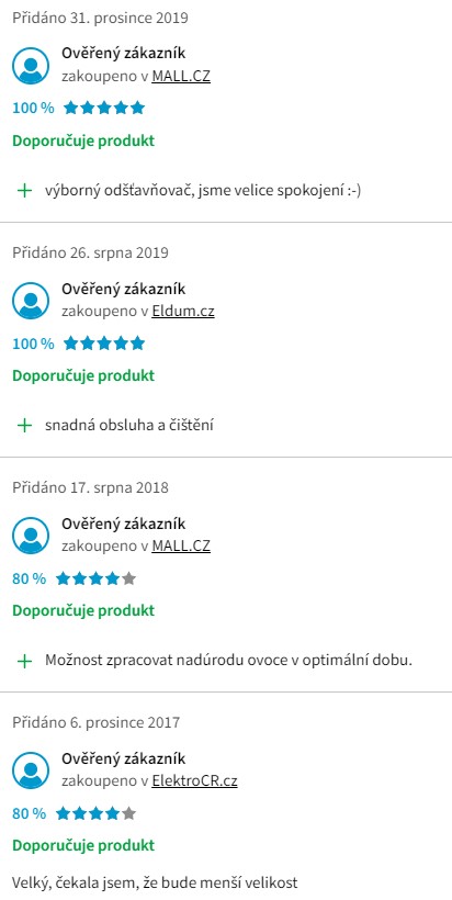 Recenze a zkušenosti s odšťavňovačem Philips HR1922