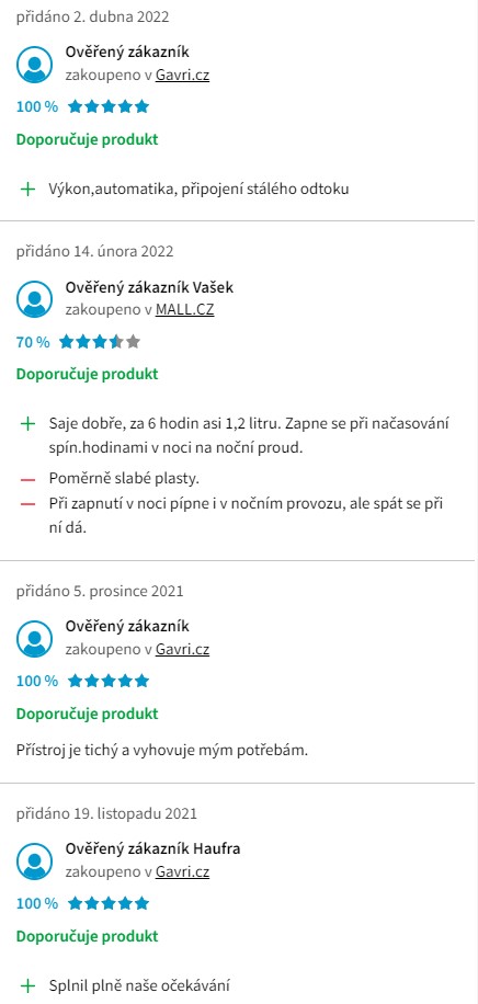 Recenze a zkušenosti s odvlhčovačem vzduchu Noaton DF 4114