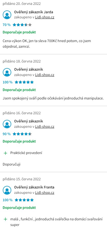 Recenze a zkušenosti s Parkside invertní svářečkou PFDS 120 A1