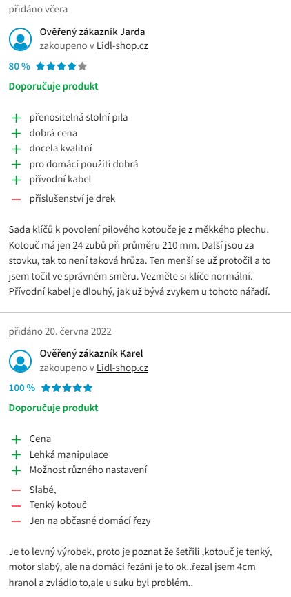 Recenze a zkušenosti s Parkside stolní kotoučovou pilou PMTS 210 A1