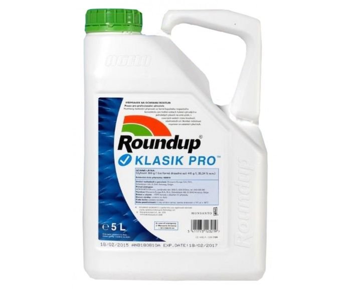 Roundup Klasik PRO 5litrové balení