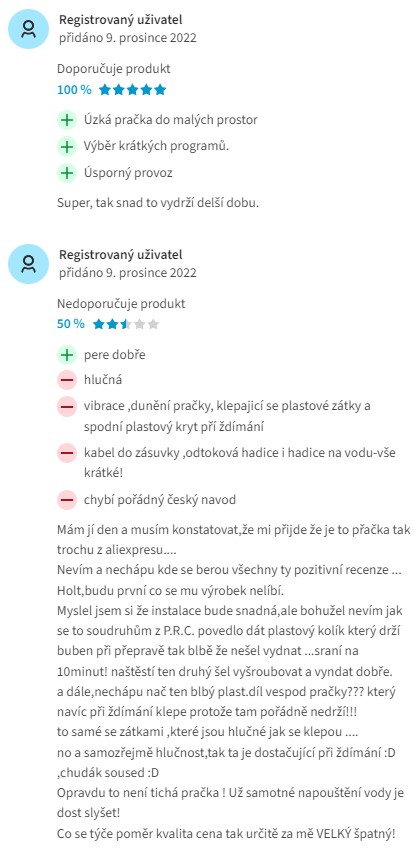 Recenze a zkušenosti s pračkou plněnou zepředu Hoover HW4 37AMBS/1-S