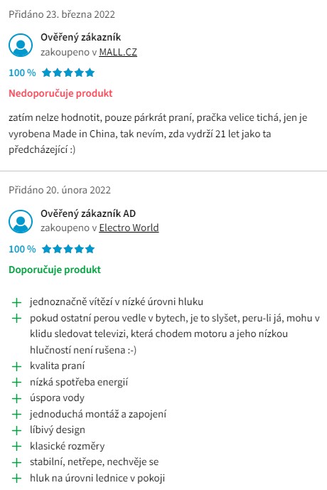 Recenze a zkušenosti s pračkou Whirlpool W6X W845WB EE