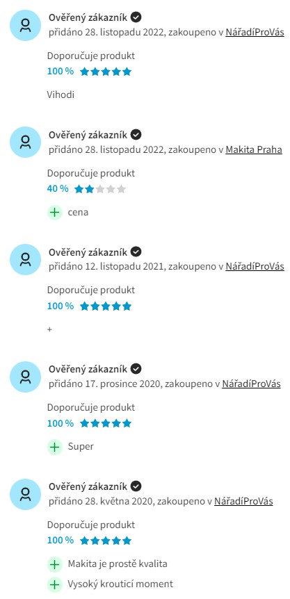 Recenze a zkušenosti s rázovým utahovákem Makita DTW190Z