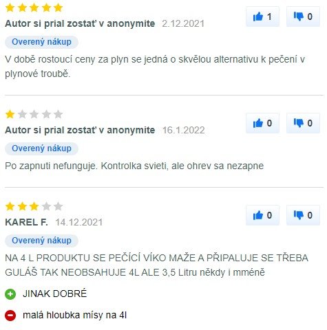 Recenze a zkušenosti s Remoskou D52F/10 Dua Glass na Mall