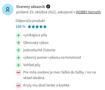 Recenze a zkušenosti s benzinovou řetězovou pilou Stihl MS 500i