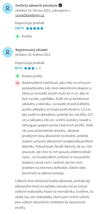 Recenze a zkušenosti s polykarbonátovým skleníkem Gutta Gardentec F5