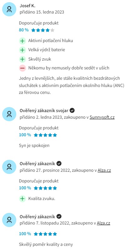 Recenze a zkušenosti se sluchátky Huawei FreeBuds 4i