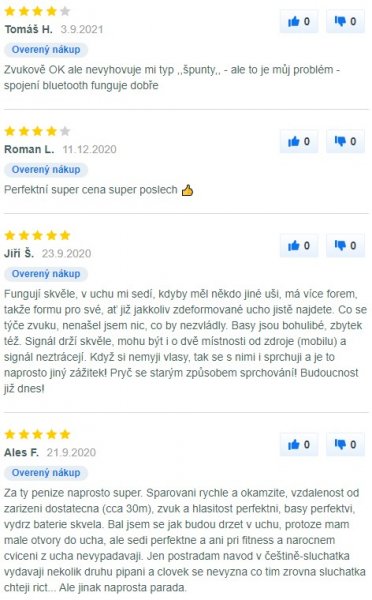 Recenze a zkušenosti se sluchátky QCY T2C